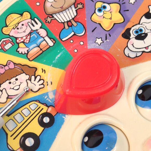 Vintage 1998 Fisher Price Musical Lullabies Player Radio Antenna Face Moves - Picture 9 of 15